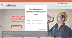 Desktop Screenshot of enquirekerala.com
